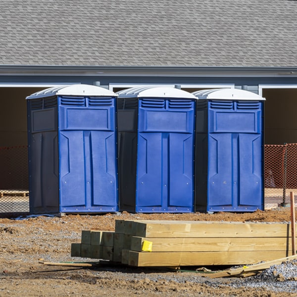 what is the cost difference between standard and deluxe portable toilet rentals in Old Mystic CT